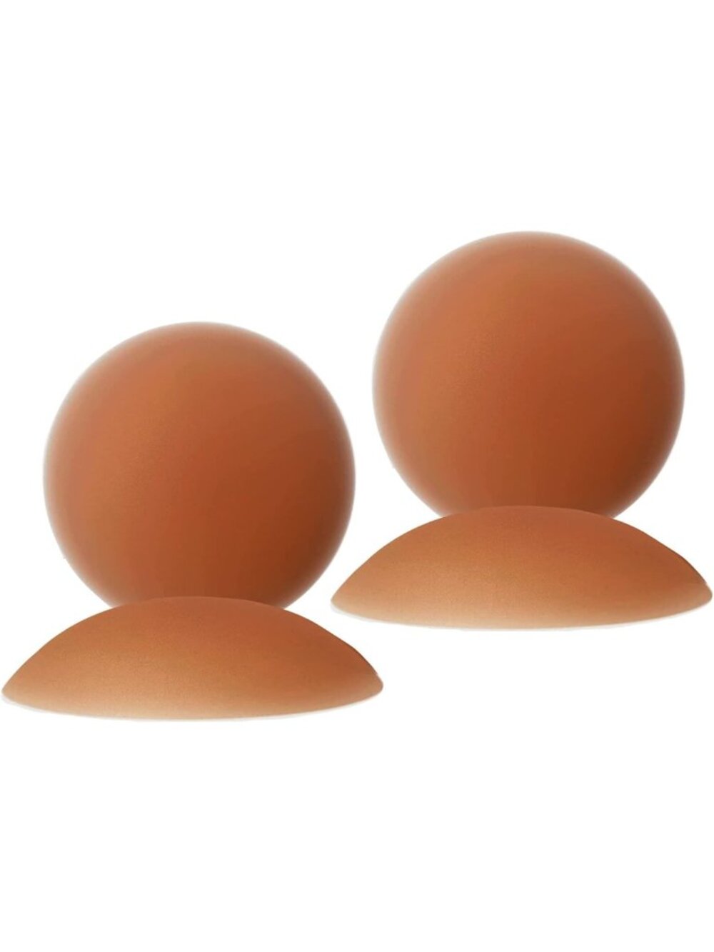 Premium Nipple Covers - Sticky Bra Alternative, 2 Pairs, Reusable & Comfortable